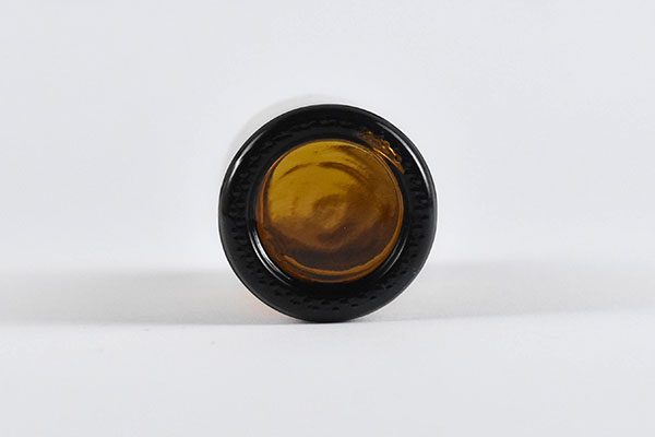 Pour-Out Round Amber Bottles - Kbung